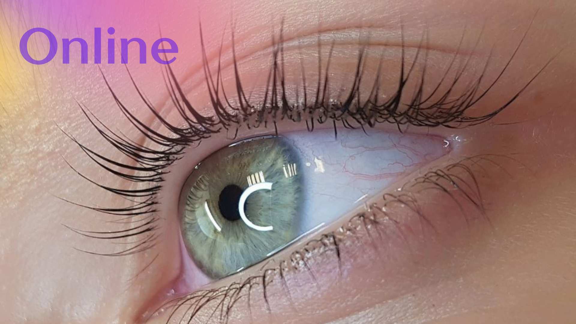 Akis blakstienu laminavimas