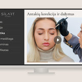 Antakių kursai online: kurso programa ir antakių korekcijos pamoka ekrane