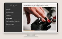 Manikiūro kursai online pradedantiesiems: kurso programa ir pamoka ekrane