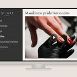 Manikiūro kursai online pradedantiesiems: kurso programa ir pamoka ekrane