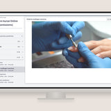 Manikiūro kursai online: praktikos pamoka Dirbtinės medžiagos nuėmimas