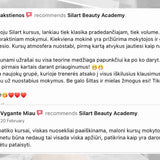 Volume blakstienų priauginimo kursų online mokinių atsiliepimai